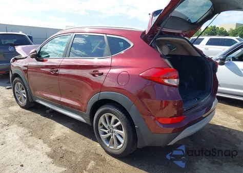 2017 Hyundai Tucson Eco из США, поврежденный, VIN KM8J3CA26HU472250